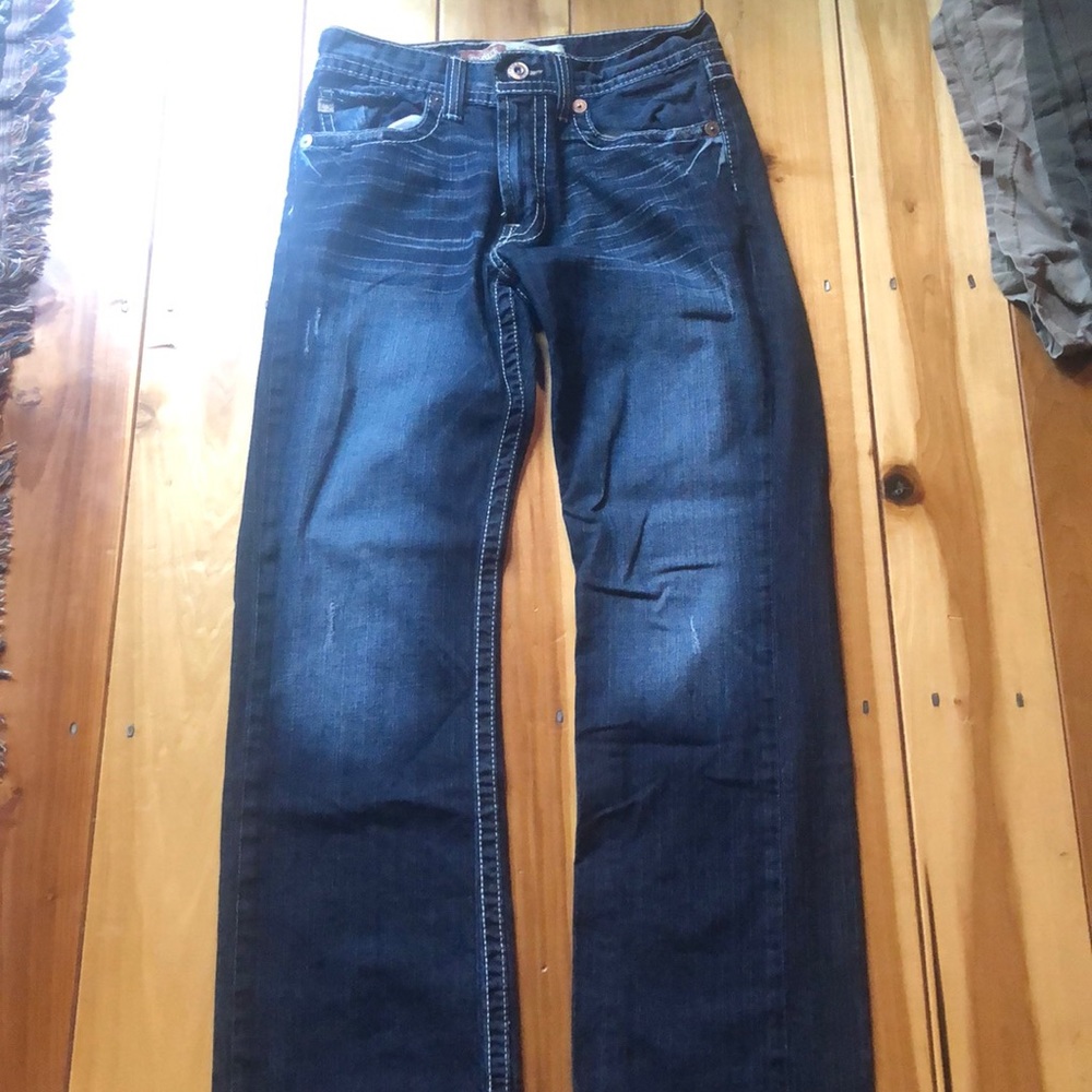 Buckle jeans